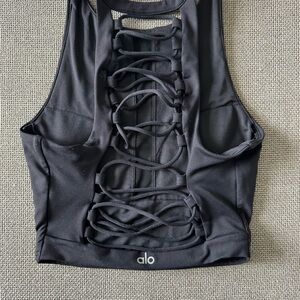 Alo strappy tank bra, size medium